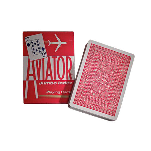 Aviator Poker Jumbo Index Playing Cards # 914
